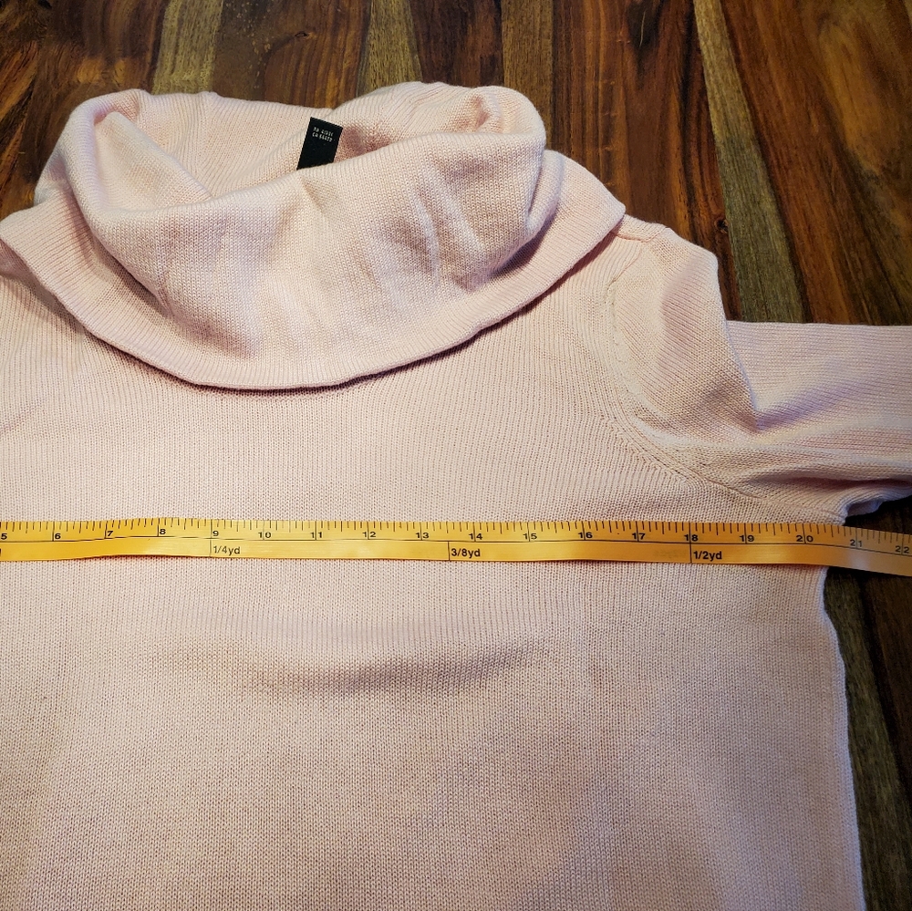 Ralph Lauren Pink Cowl Neck Sweater. Excellent Condition. Medium - Picture 10 of 11
